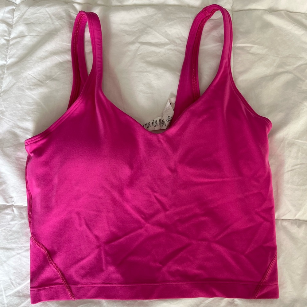 Lululemon Athletica Fuchsia Tank Top